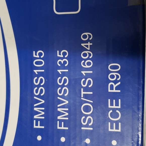 NWB ECCPP Brake Pads Set, Fmvss105. Fmvss135. ISO/TS16949. ECE R90 - Picture 2 of 5